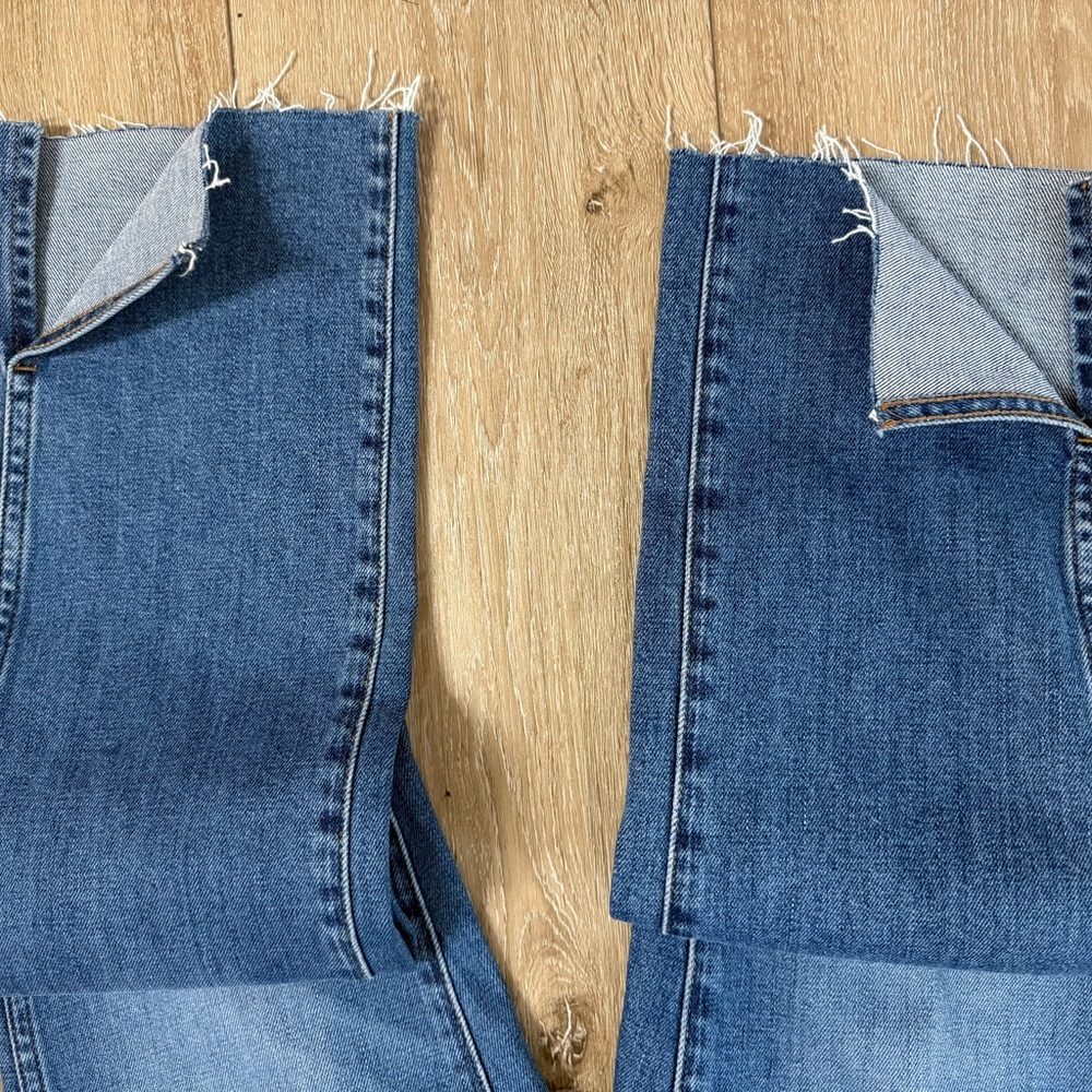 Madewell Women's Mid-Rise Stovepipe Jeans - Blue - Picture 11 of 11
